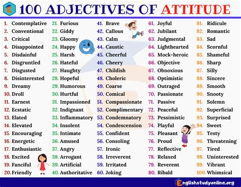 adatude|different types of attitudes.